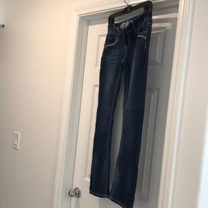 Rhinestone jeans good condition
